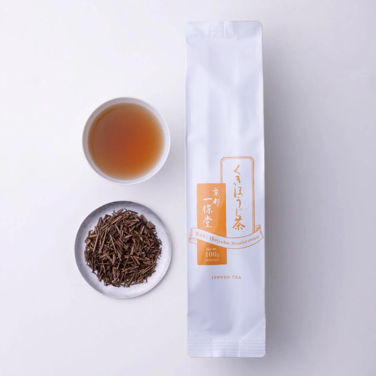 Stems Hojicha (100g Bag) - Image 3